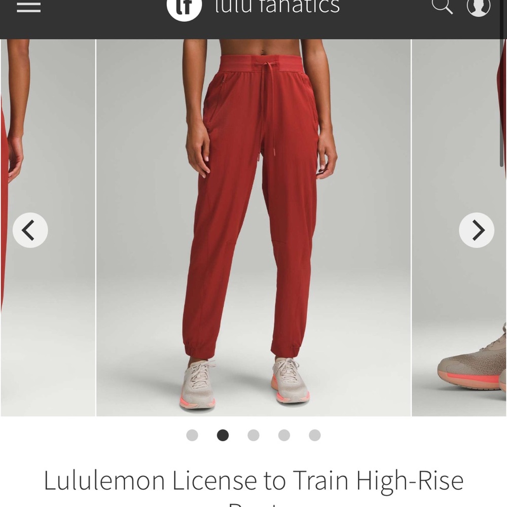 New with tags lululemon license to train HR pant
